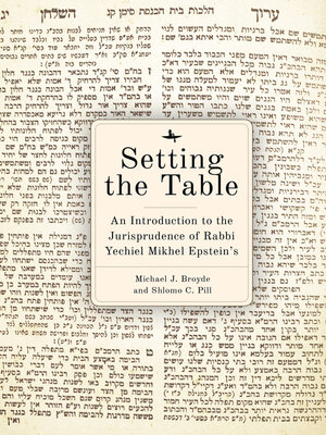 cover image of Setting the Table